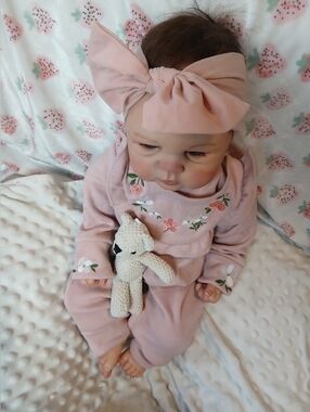 Authentic Reborn Doll Maggie Sandy Faber  Therapy Newborn Baby Realisic